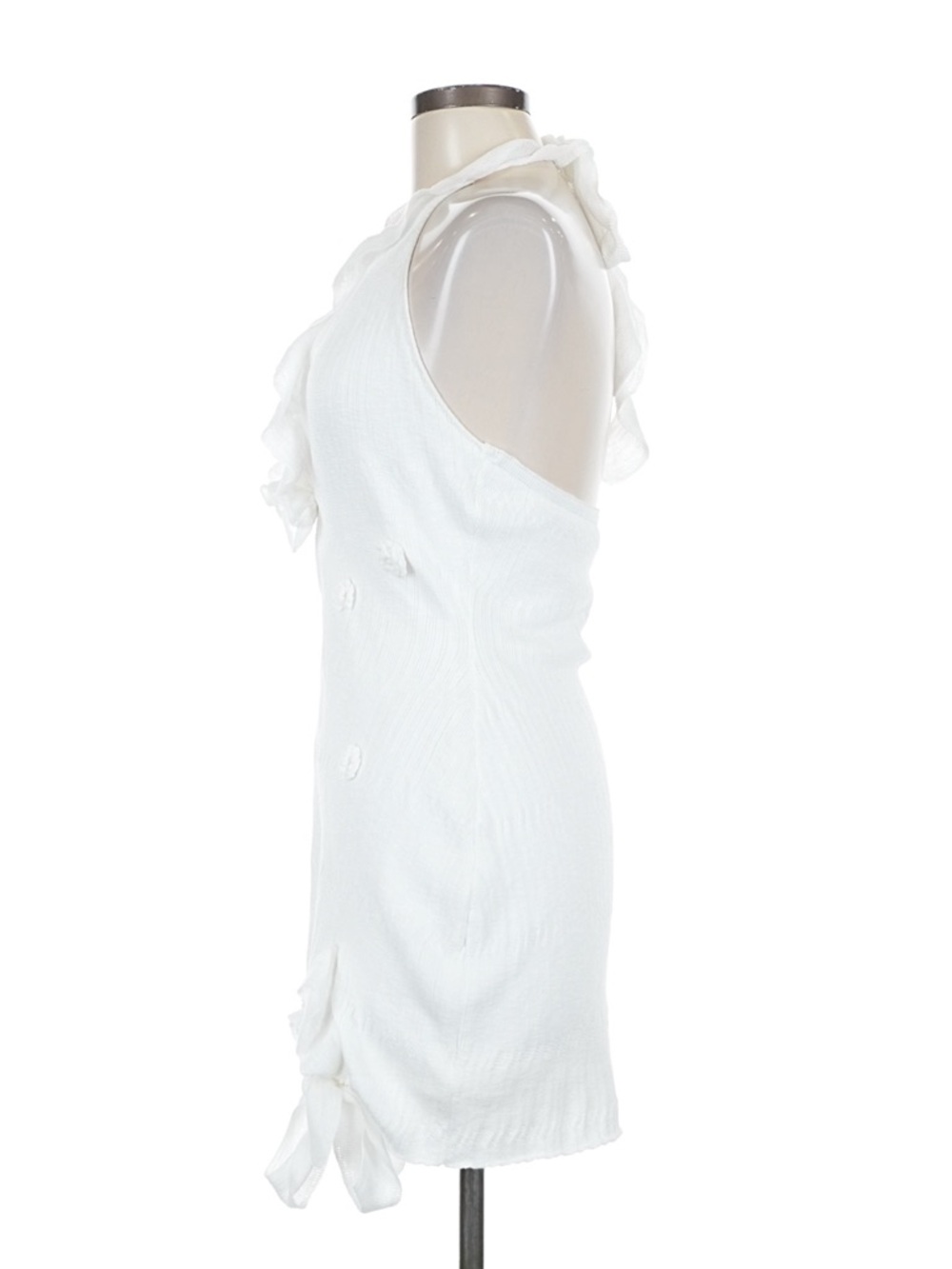 Outcast Belen Mini Dress in Ivory - Size M - Picture 12 of 15